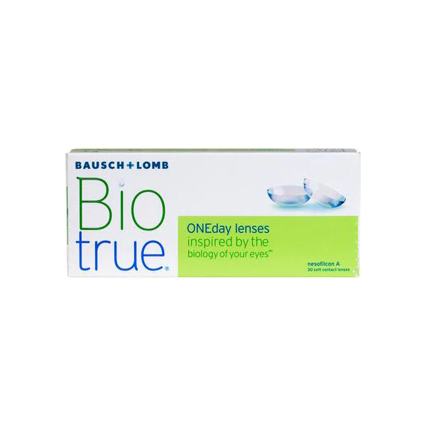 [Eco-friendly Pack] B&amp;L Bausch &amp; Lomb BIOTRUE 1Day Daily Disposable Contact Lenses