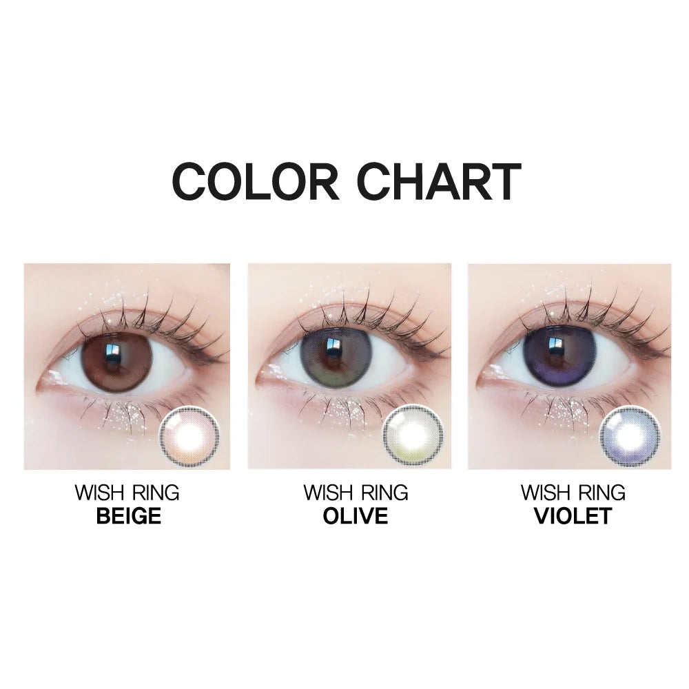 ANN365 Wish Ring monthly monthly disposable colored contact lenses