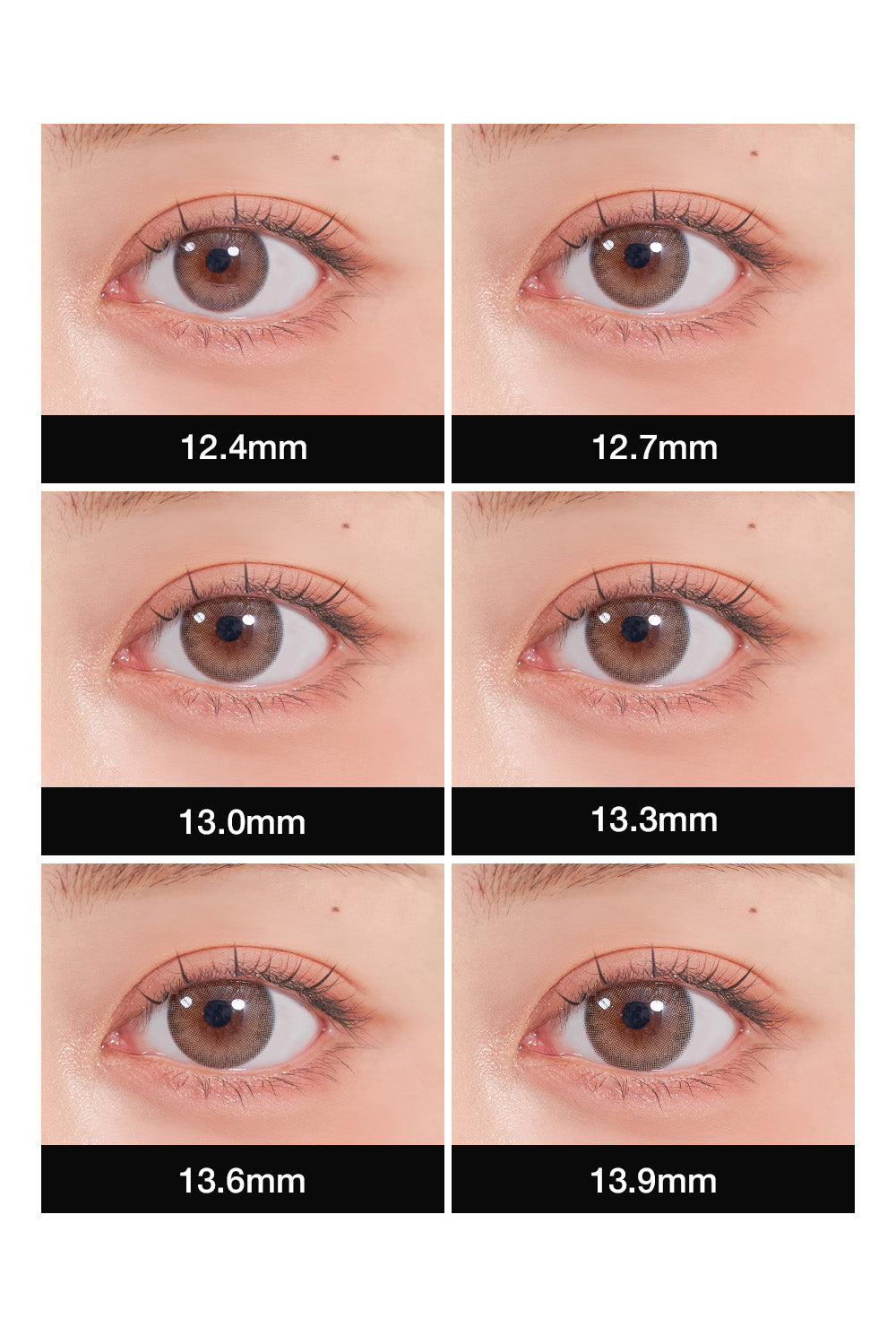 Hapa Kristin A to Z Kristin 1Day Daily Disposable Colored Contact Lenses