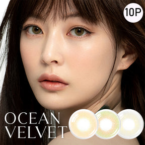 O-lens Ocean Velvet 1Day 10P daily disposable colored contact lenses