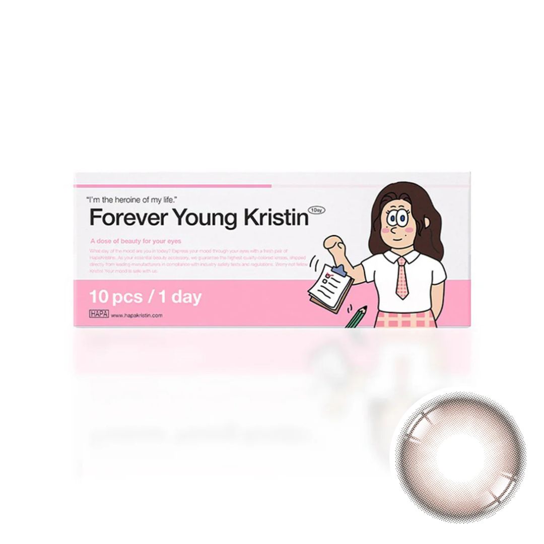 Hapa Kristin Forever Young Kristin 1-Day Daily Disposable Colored Contact Lenses