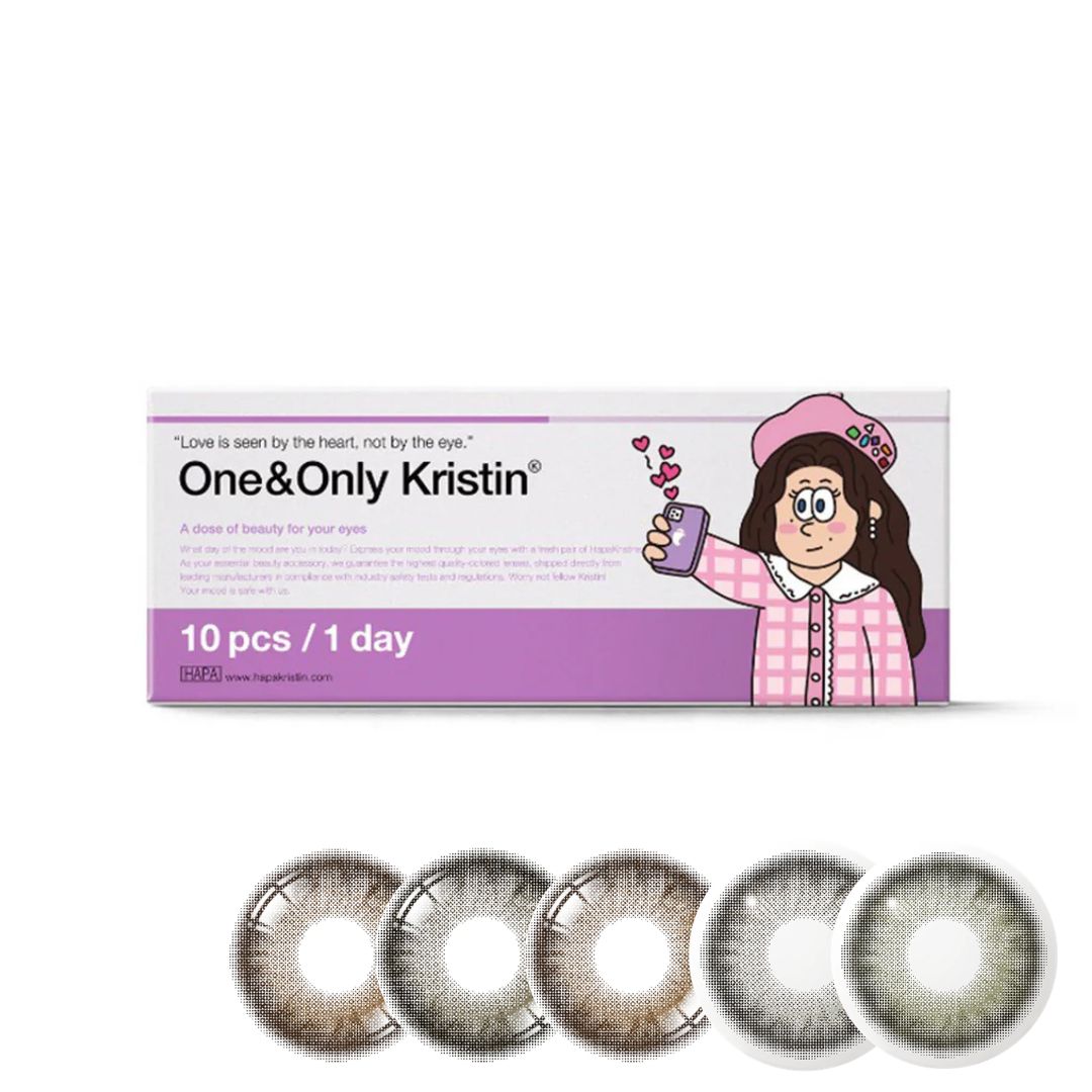 Hapa Kristin One&Only Kristin 1Day 日拋彩色隱形眼鏡