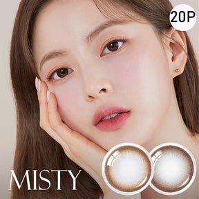 O-lens Misty 1Day 20P daily disposable colored contact lenses