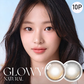 O-lens Glowy Natural 1Day 10P daily disposable colored contact lenses