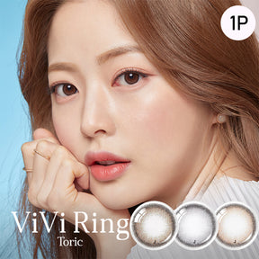 O-lens Vivi Ring Toric monthly disposable colored astigmatism contact lenses (1 piece/box)