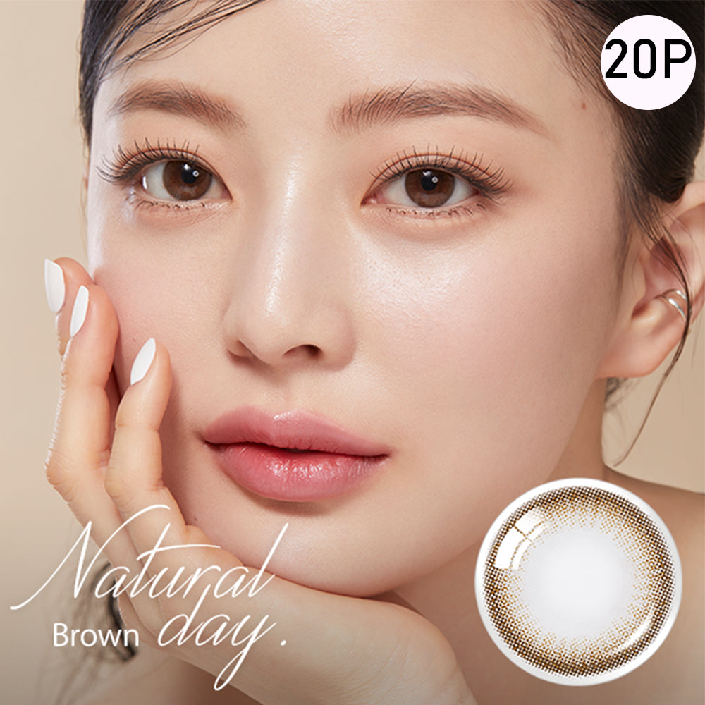 O-lens Natural Day 1Day 20P daily disposable colored contact lenses