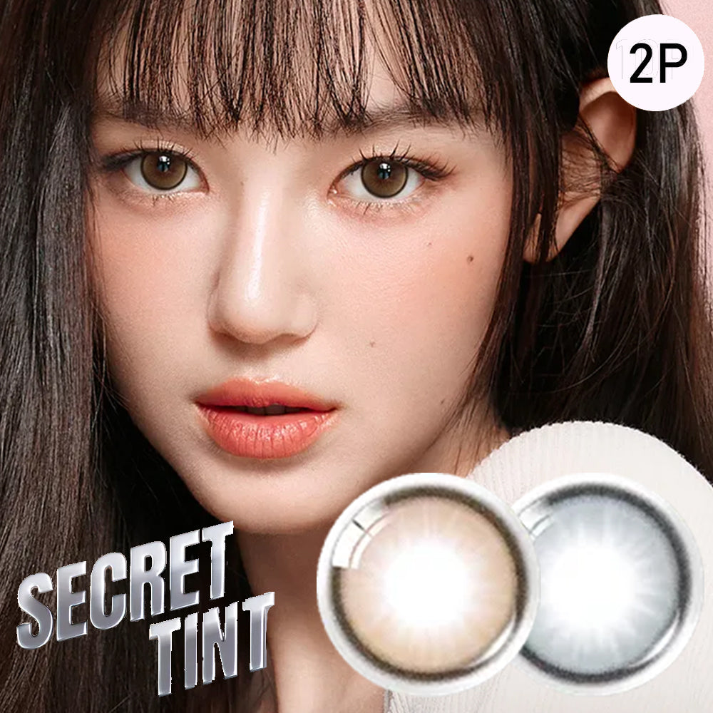 [Gray｜150度]O-lens Secret Tint 月拋彩色隱形眼鏡
