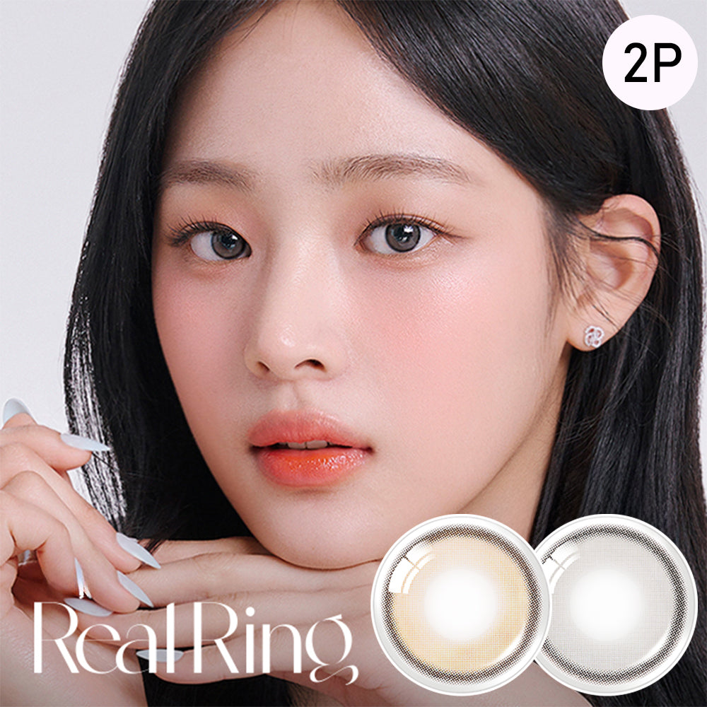 O-lens Real Ring monthly disposable colored contact lenses 