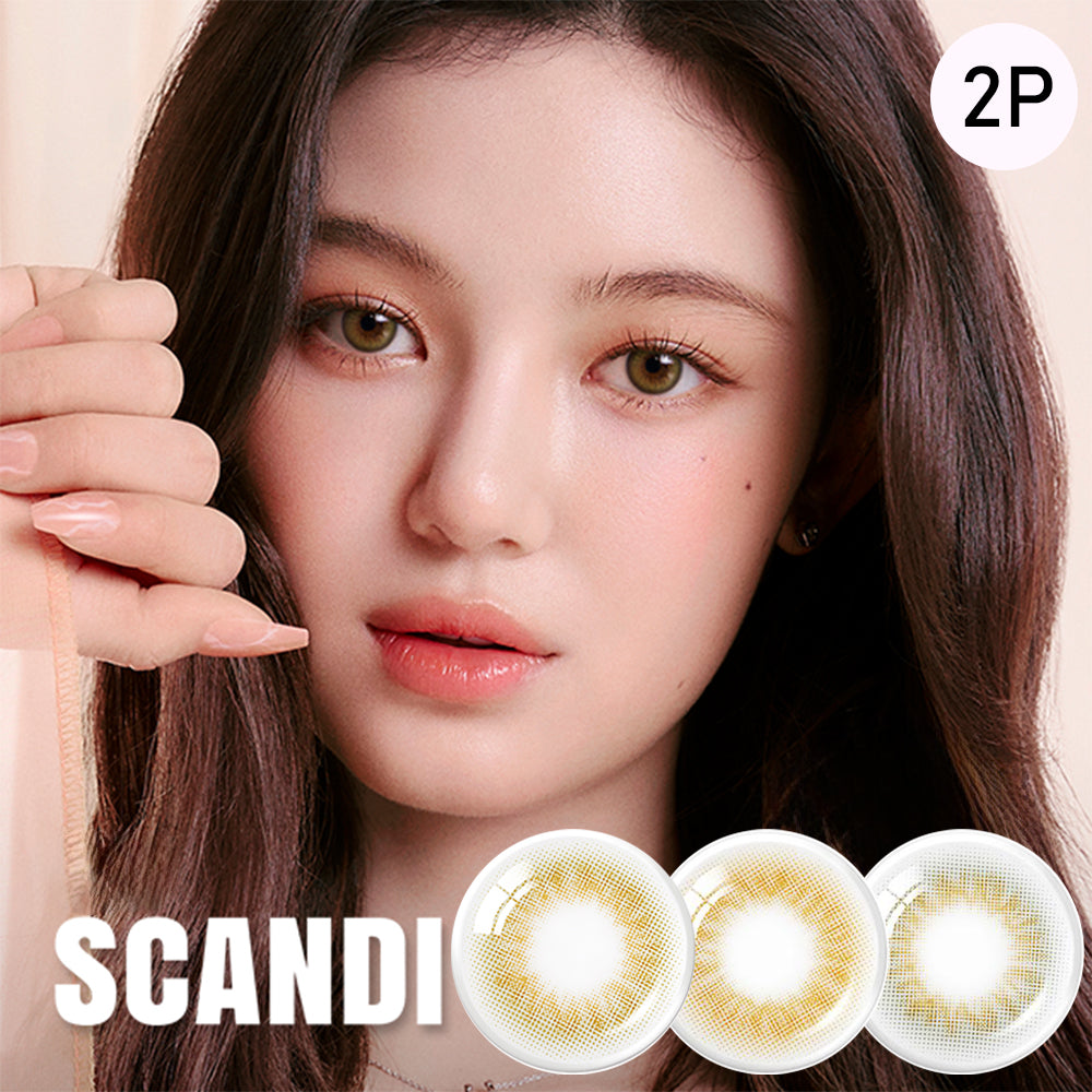 O-lens Scandi 月拋彩色隱形眼鏡