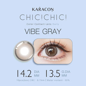 Karacon Chic 55% 1Day 日拋彩色隱形眼鏡