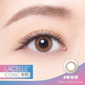 B&amp;L Bausch &amp; Lomb Lacelle Iconic Daily Disposable Color Contact Lenses