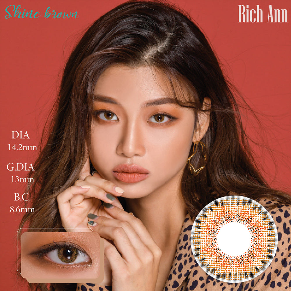 ANN365 Rich Ann Mixology Daily Disposable Color Contact Lenses