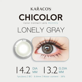 Karacon ChicColor Monthly 月拋彩色隱形眼鏡(1片/盒)