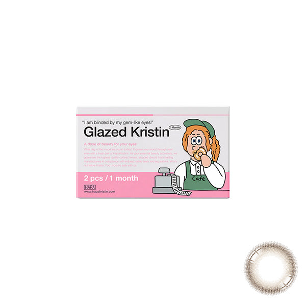 Hapa Kristin Glazed Kristin Monthly Disposable Color Contact Lenses