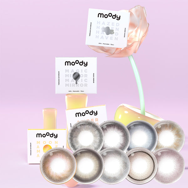 Moody Girl Daydream Series 10P Daily Disposable Color Contact Lenses