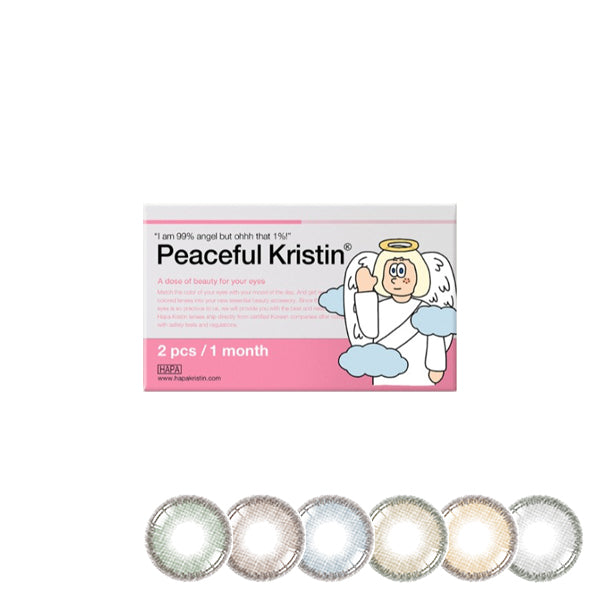 Hapa Kristin Peaceful Kristin Monthly Disposable Color Contact Lenses