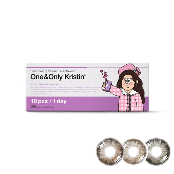 Hapa Kristin One&amp;Only Kristin 1Day disposable colored contact lenses