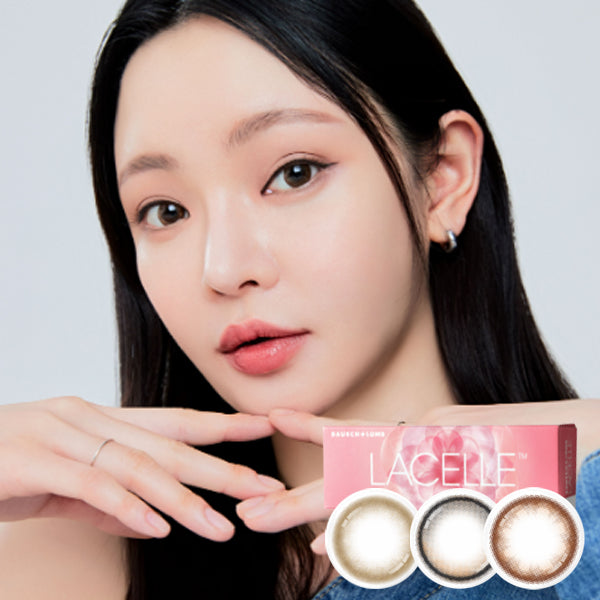 B&amp;L Bausch &amp; Lomb New Lacelle Iconic Korean daily disposable colored contact lenses