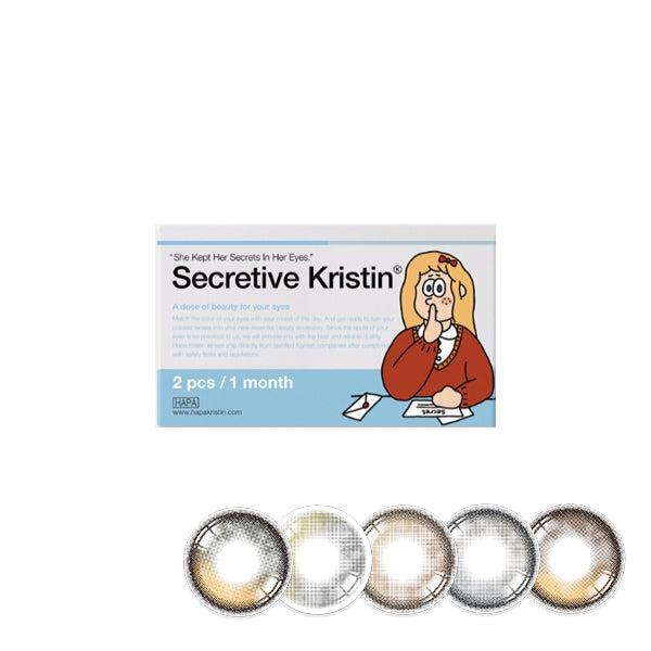 Hapa Kristin Secretive Kristin Monthly Disposable Color Contact Lenses