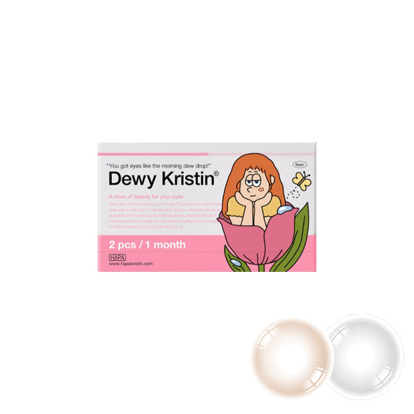 Hapa Kristin Dewy Kristin Monthly Disposable Color Contact Lenses