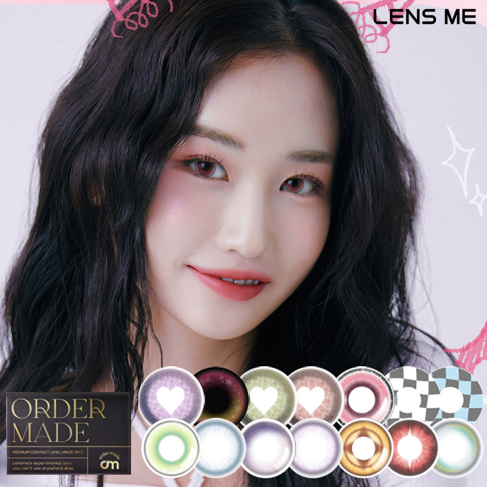 LensMe Order Made Monthly 月拋彩色隱形眼鏡 (1片/盒)