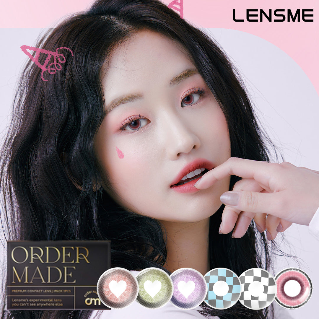 LensMe Order Made Monthly Disposable Color Contact Lenses