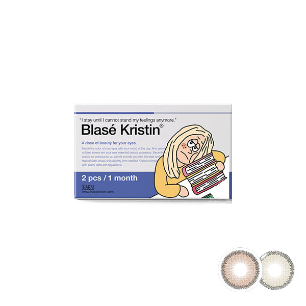 Hapa Kristin Blase Kristin Monthly Disposable Color Contact Lenses