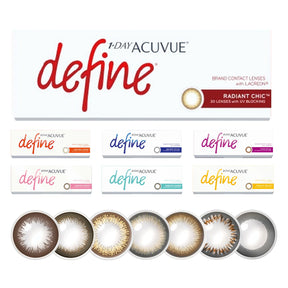 ACUVUE Define Daily Disposable Color Contact Lenses