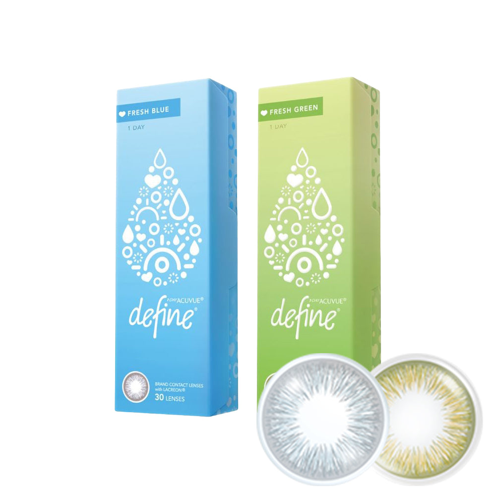[停產清貨]ACUVUE Define Fresh 日拋彩色隱形眼鏡