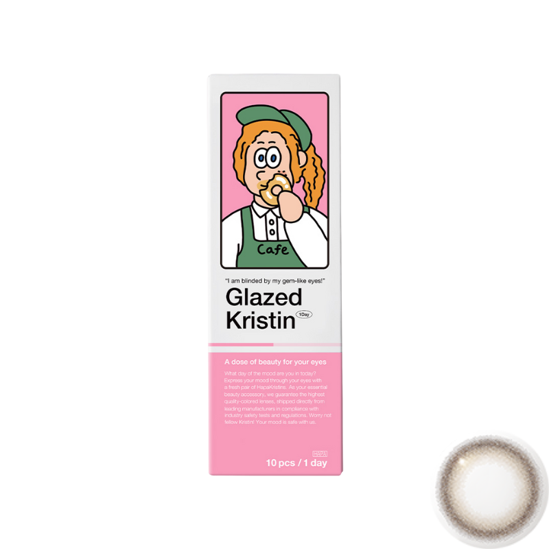 Hapa Kristin Glazed Kristin 1Day Disposable Color Contact Lenses 