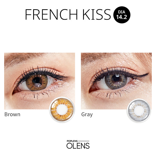 O-lens French kiss 月拋彩色隱形眼鏡