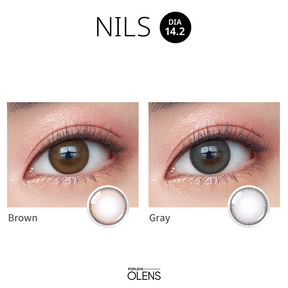 O-lens Nils Series 1Day 20P daily disposable colored contact lenses