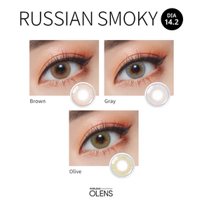 O-lens Russian Smoky 1Day 10P 日拋彩色隱形眼鏡