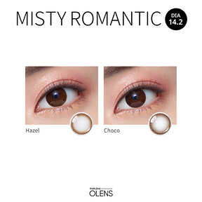 O-lens Misty 1Day 20P daily disposable colored contact lenses