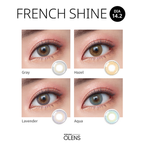 O-lens French Shine 1Day 10P 日拋彩色隱形眼鏡