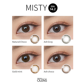 O-lens Misty 2color 1Day 20P 日拋彩色隱形眼鏡