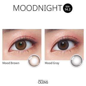 O-lens Mood Night 1Day 20P daily disposable colored contact lenses