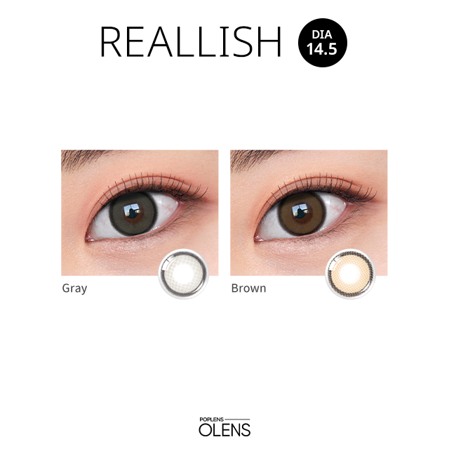 O-lens Realish 月拋彩色隱形眼鏡