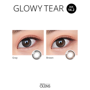O-lens Glowy Tear 月拋彩色隱形眼鏡