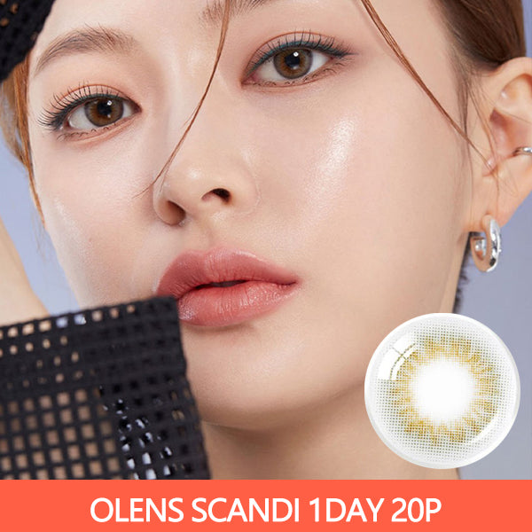 [375度]O-lens Scandi 1Day 20P 日拋彩色隱形眼鏡