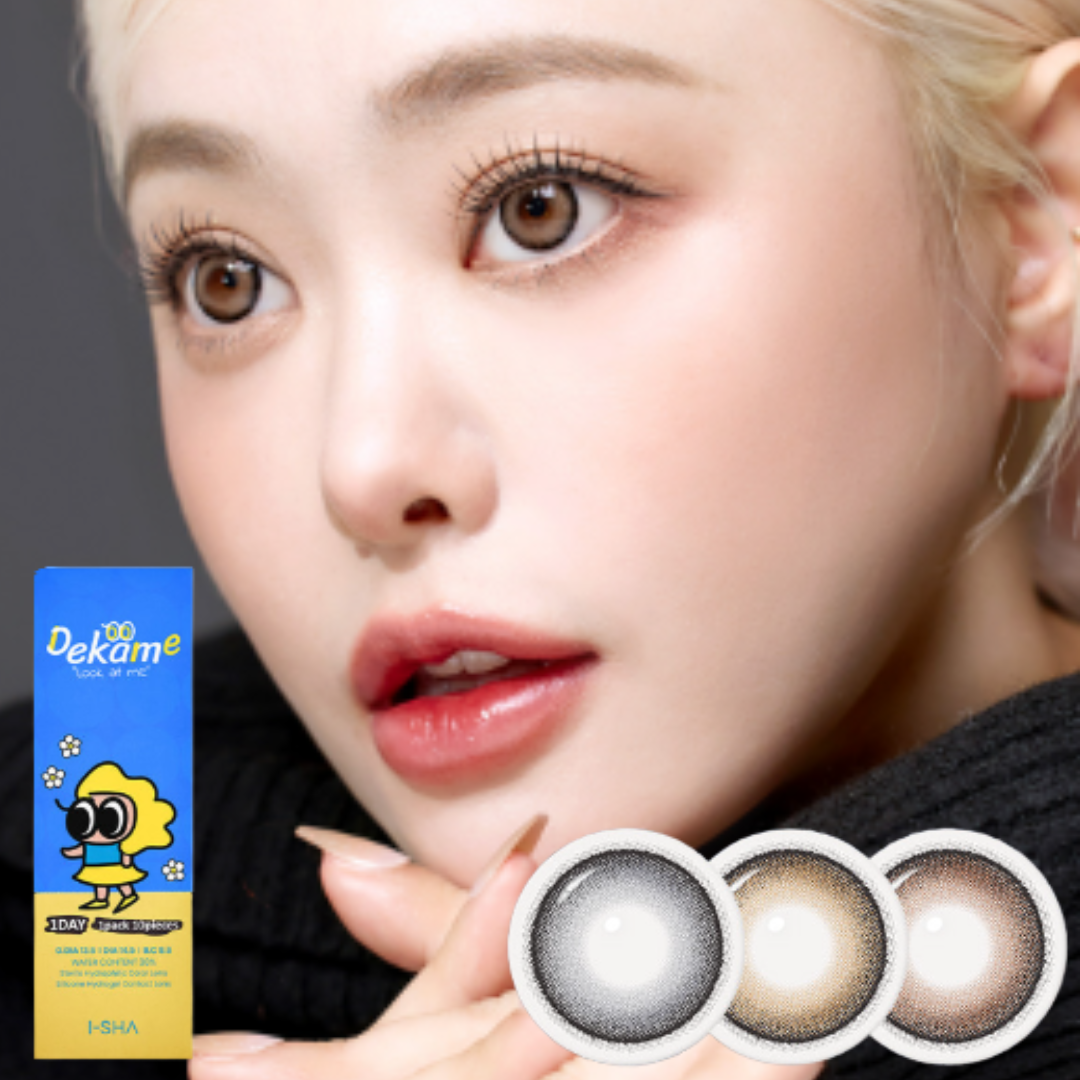 I-SHA Dekame Look at Me 1Day 日拋彩色隱形眼鏡