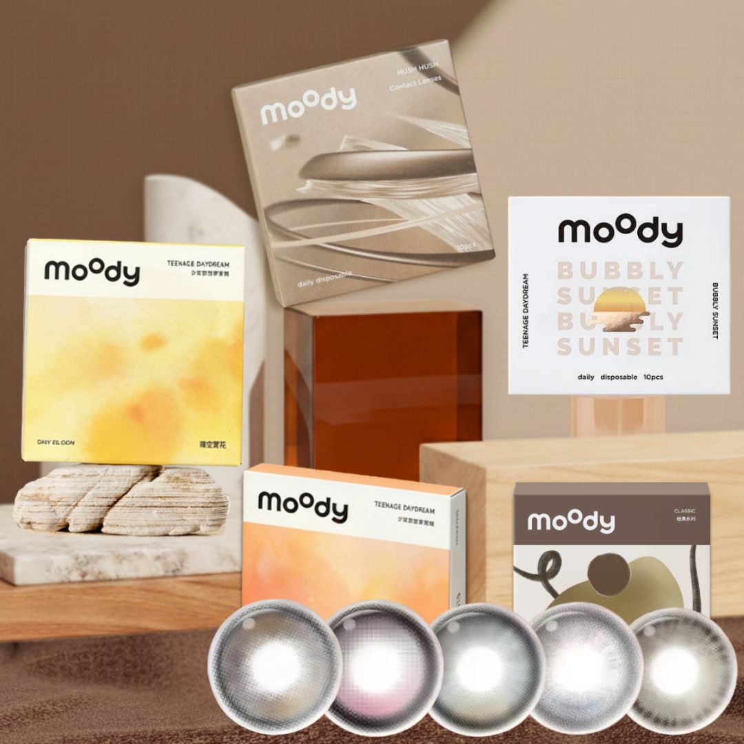 Moody Live系列 日拋彩色隱形眼鏡