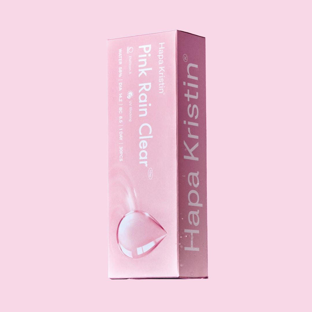 Hapa Kristin Pink Rian Clear 1Day 日拋隱形眼鏡