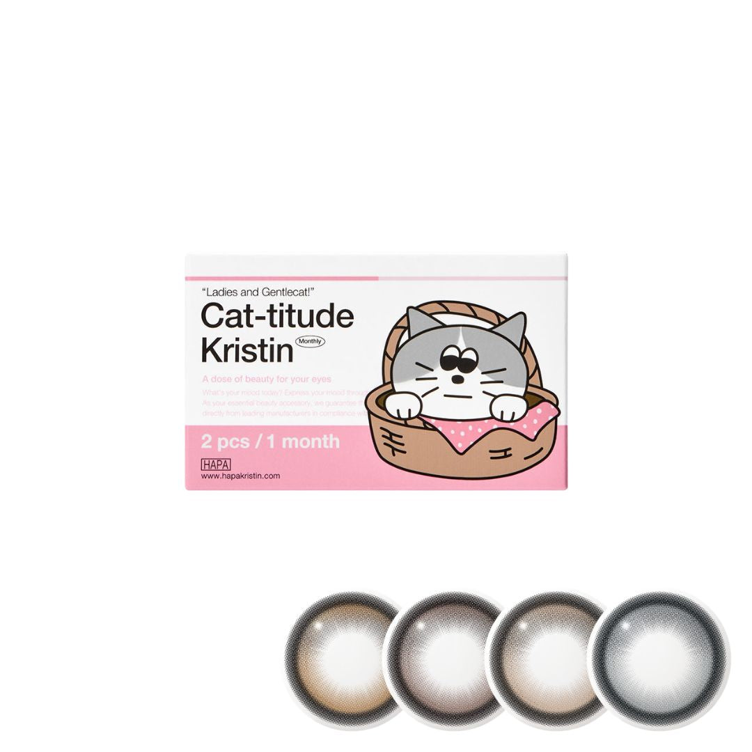 Hapa Kristin Cat-titude Kristin Monthly 月拋彩色隱形眼鏡