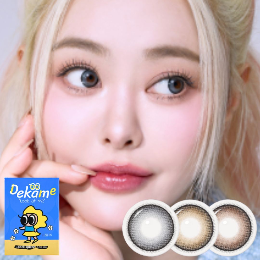 I-SHA Dekame Look at Me Monthly 月拋彩色隱形眼鏡