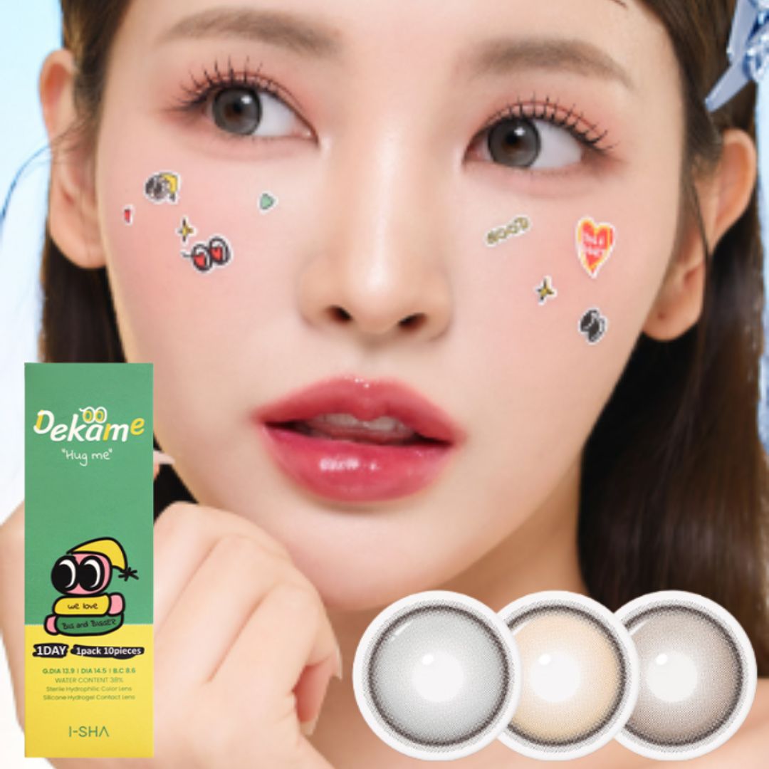 I-SHA Dekame Hug Me 1Day 日拋彩色隱形眼鏡