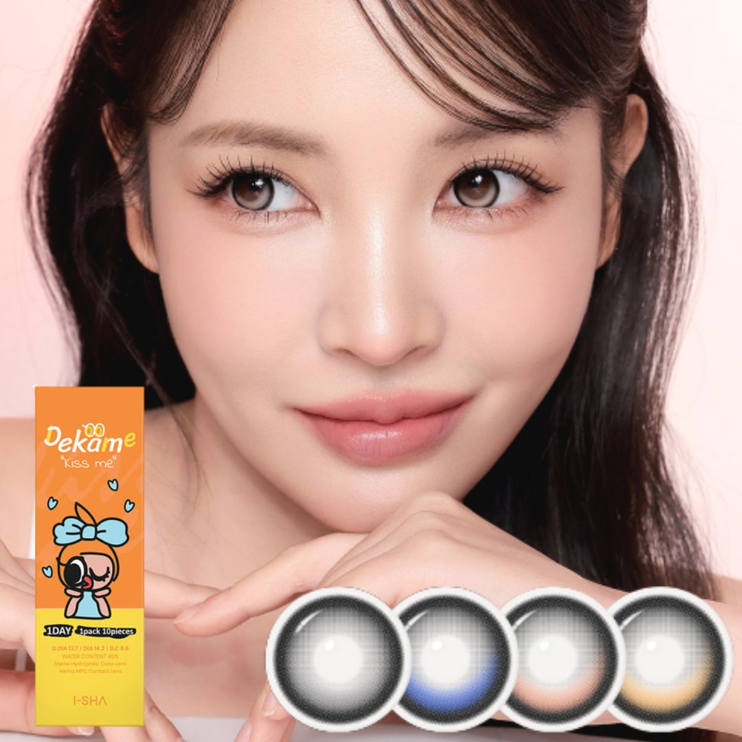 I-SHA Dekame Kiss me 1Day 日拋彩色隱形眼鏡