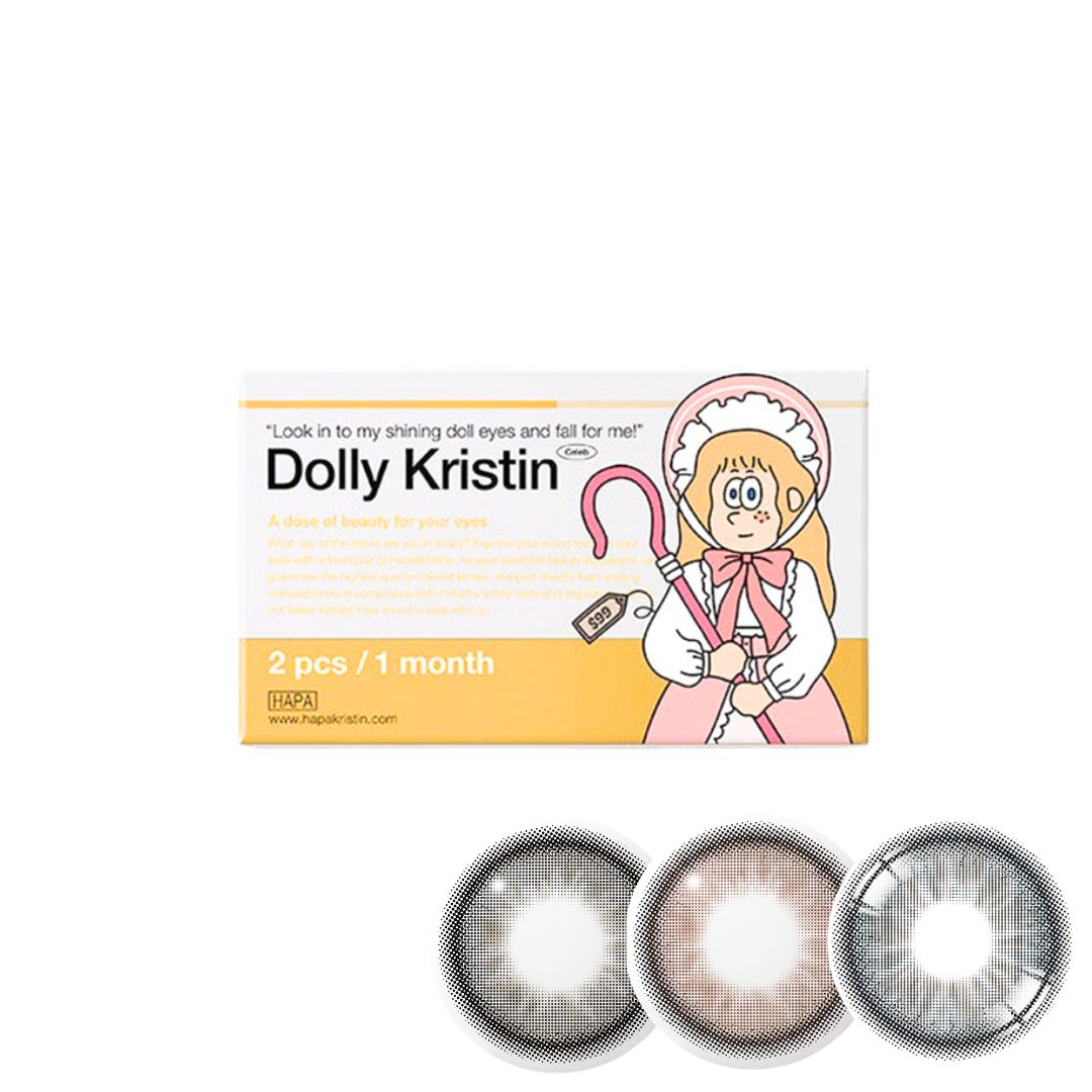 Hapa Kristin Dolly Kristin Monthly Disposable Color Contact Lenses