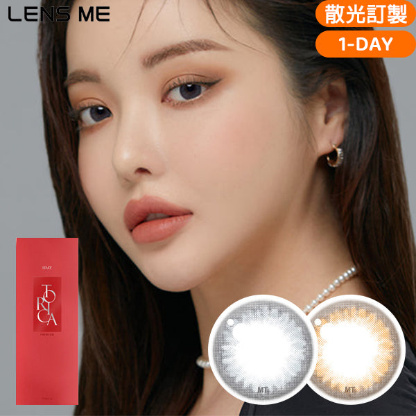 LENSME Torica 1Day Lace Daily Disposable Colored Astigmatic Contact Lenses 