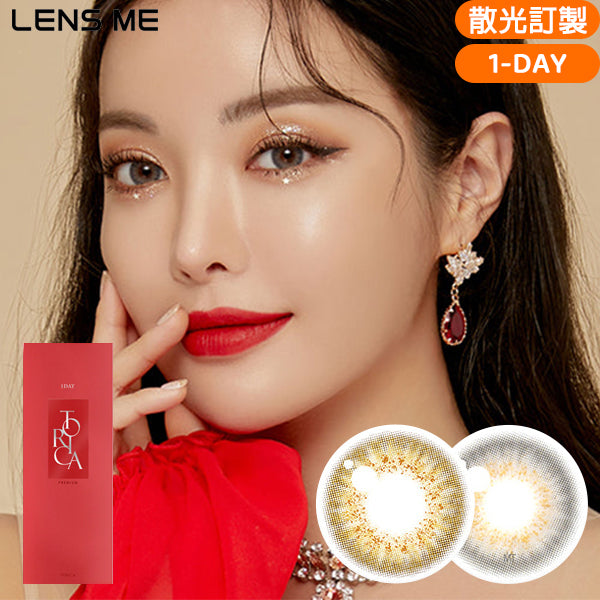 LENSME Torica 1Day Zinnive Daily Disposable Colored Astigmatic Contact Lenses 